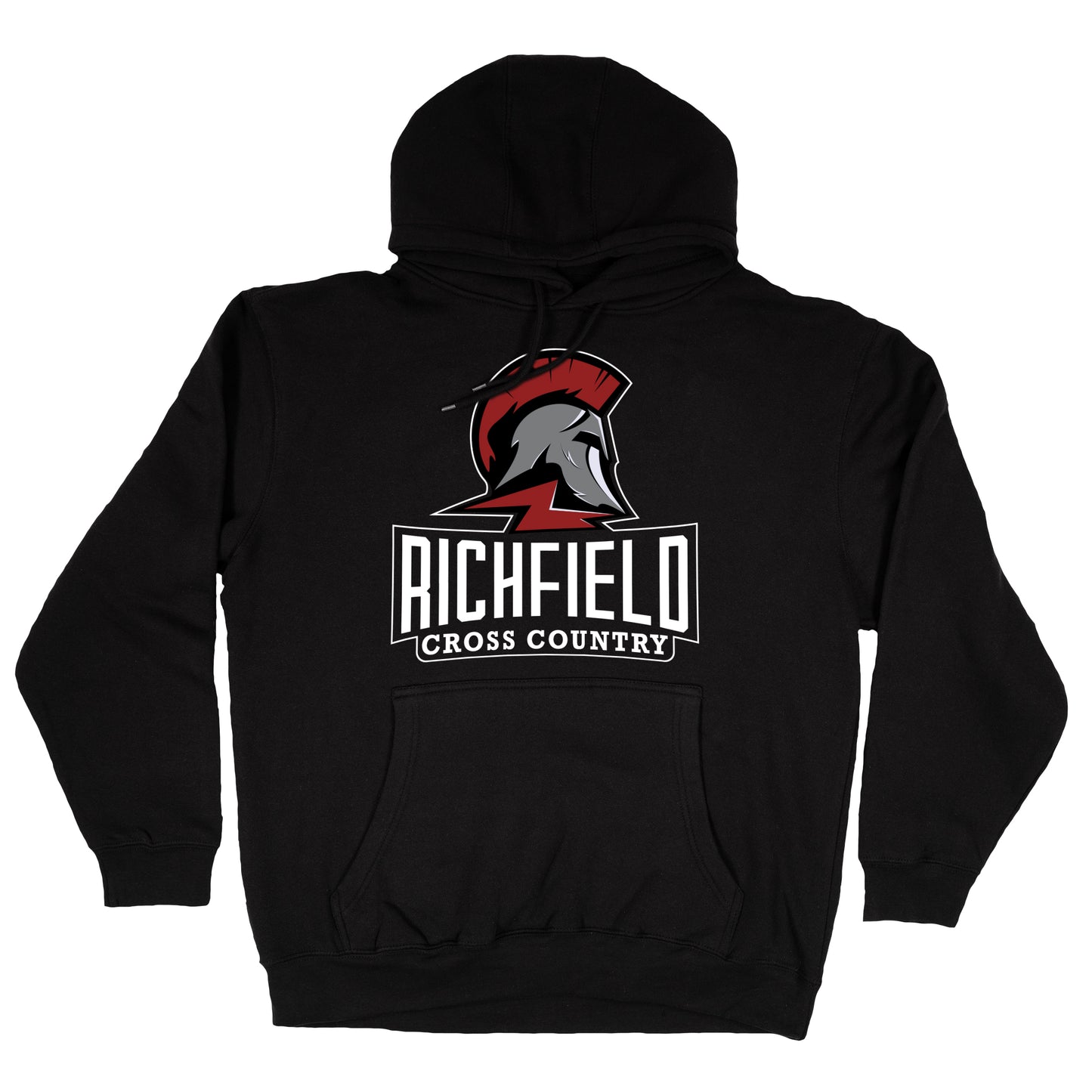 Richfield XC Spartan Helmet Black Hoodie