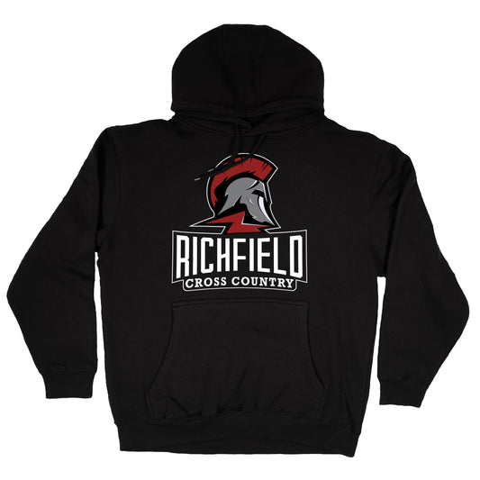 Richfield XC Spartan Helmet Black Hoodie