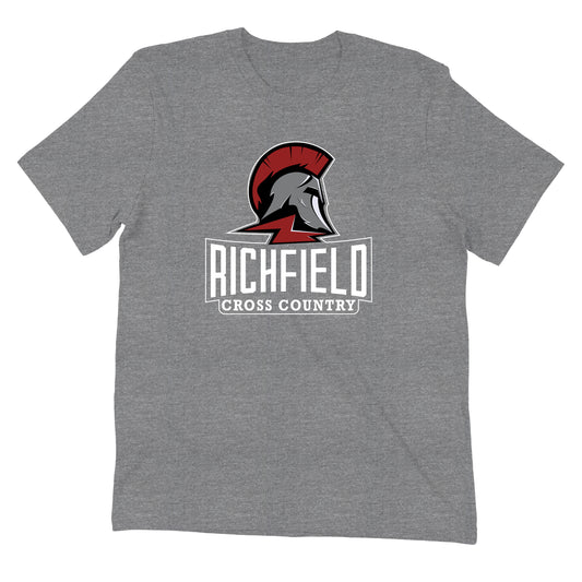 Richfield XC Spartan Helmet Heather Grey Tee