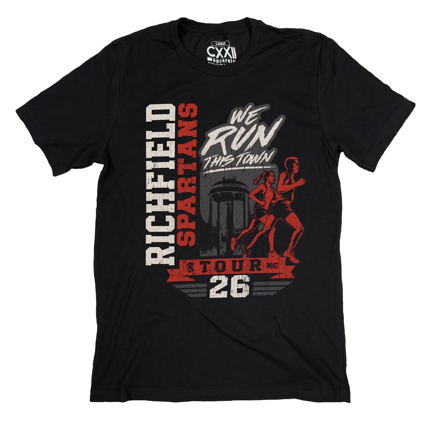 2026 Richfield Spartan Running Tour Tee