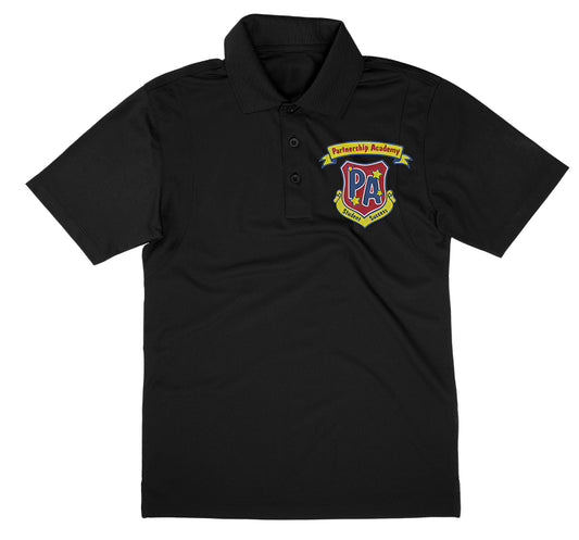 Partnership Adult Black Polo (*Staff Only)