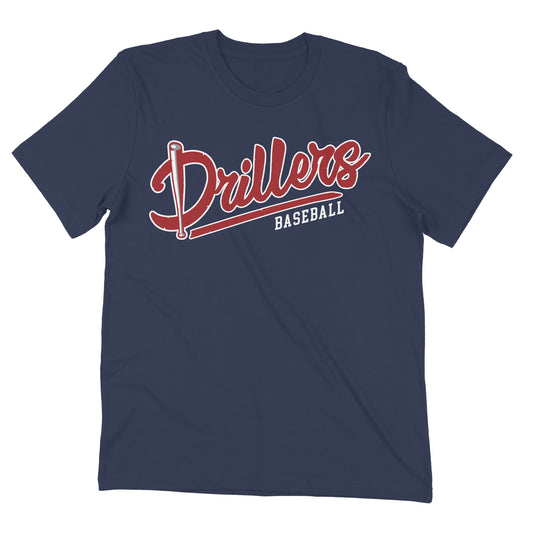 Drillers Navy Adult Tee