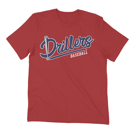 Drillers Red Adult Tee