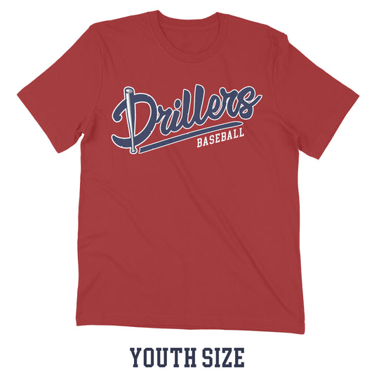 Drillers Red Youth Tee