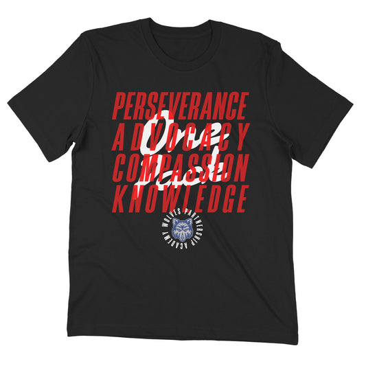 PA "One Pack" Core Values Black Youth Tee