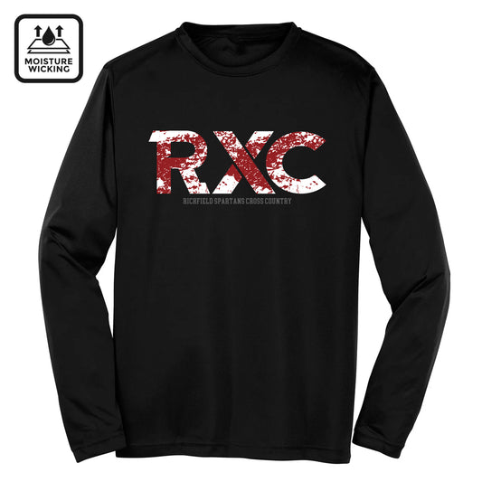 RXC Moisture-Wicking Black Long-Sleeve Tee