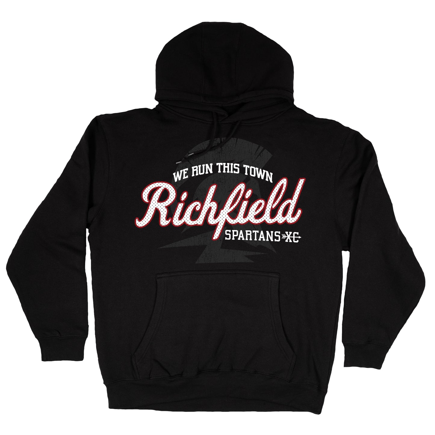 Richfield Script Fleece Black Hoodie