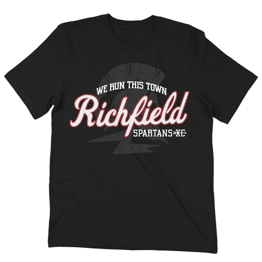 Richfield Script Black Standard Tee