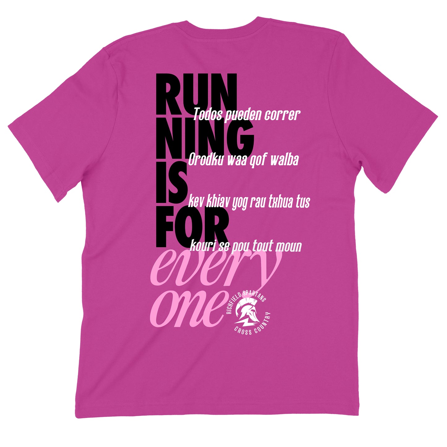 Running is for Everyone Berry Tee