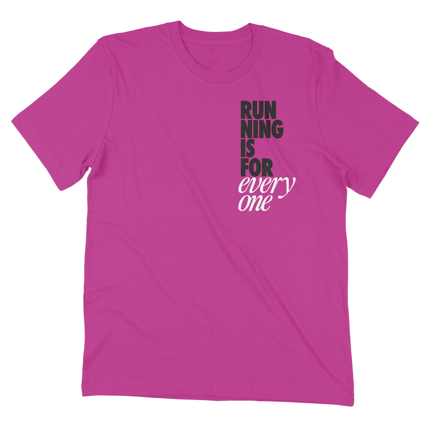 Running is for Everyone Berry Tee