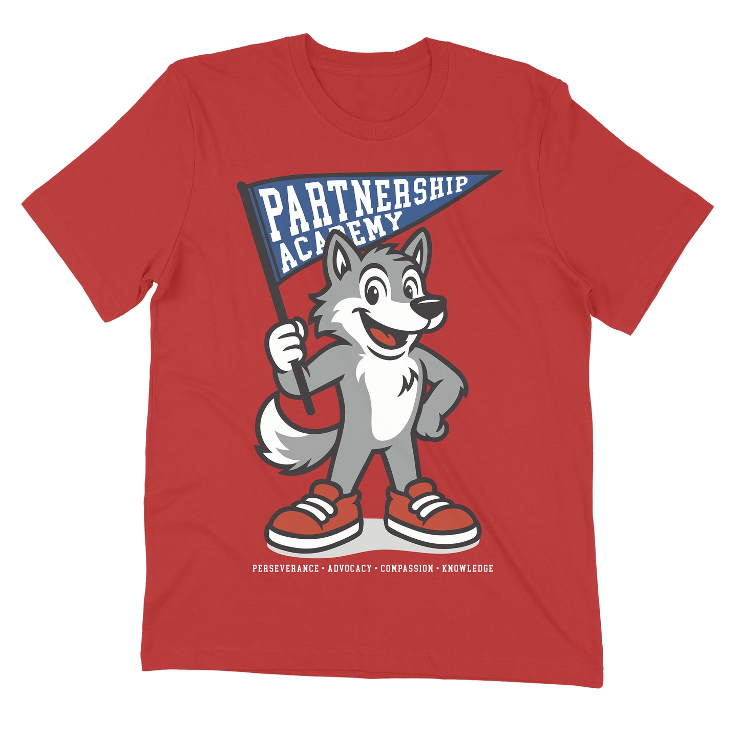 PA Sparky Red Youth Tee