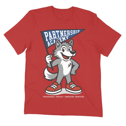 PA Sparky Red Youth Tee