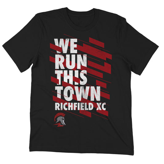 We Run This Town Black Standard Tee
